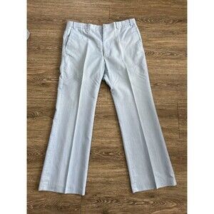 VTG Levis Pants 36x31 Panatela Sportswear Light Blue Trouser USA 70s Talon Flare